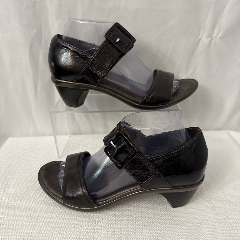 Naot Sandals Womens Size 9 Future Brown Heel Buckle - Picture 7 of 9